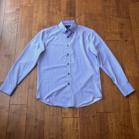 Con.Struct Slim Fit Stretch Button Down Shirt Size S - Picture 2 of 11